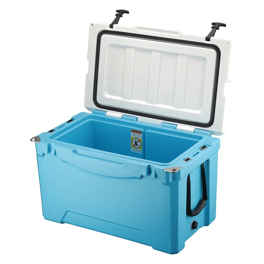 50QT Rotomolded Cooler Box Hard Coolers For Boating Fishing Hunting