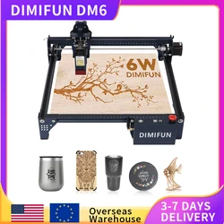 DIMIFUN DM6 B6 Laser Engraver With Wifi Offline Control 6W Laser Engraving Cutting Machine 445±5nm Blue Light Cnc Machine