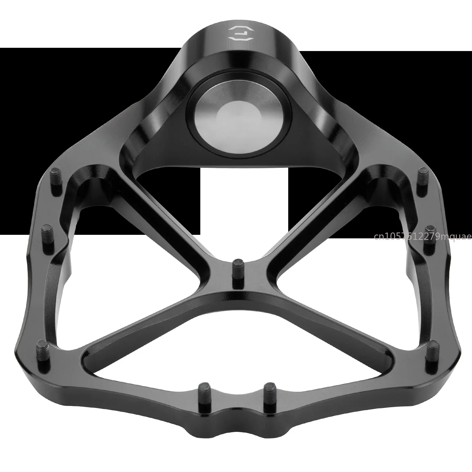 CNC Sinking Pedal, Sinking Pedal, Downhill Pedal, Silver, Black