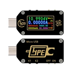 Rd Tc66 Type-C Pd Trigger USB Voltmeter Ammeter Voltage 2 Way Current Meter Multimeter Pd Charger Battery USB Tester1