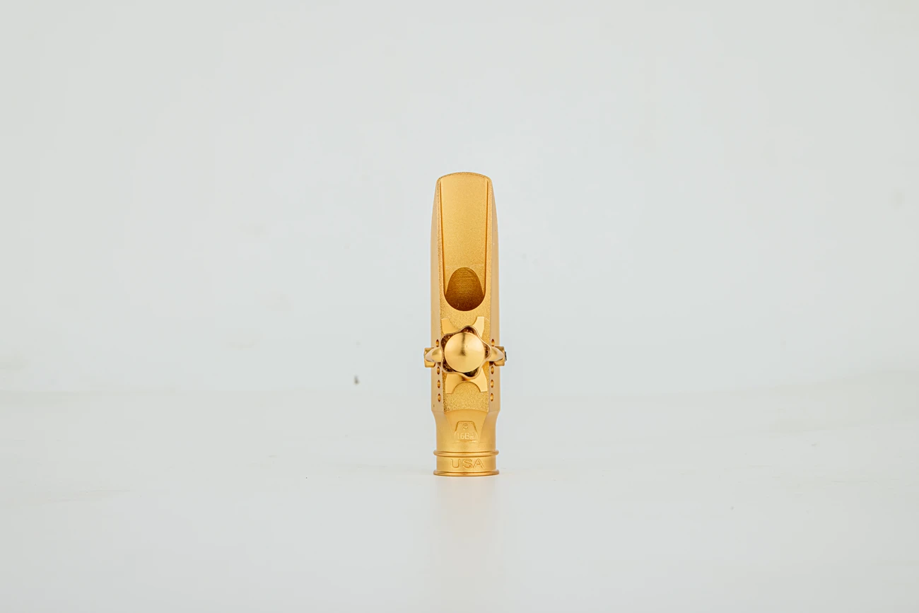 High Quality Sax Metal Mouthpiece Size 5 6 7 8 9 For Alto Soprano Tenor Brass Plated Saxophone Accessories