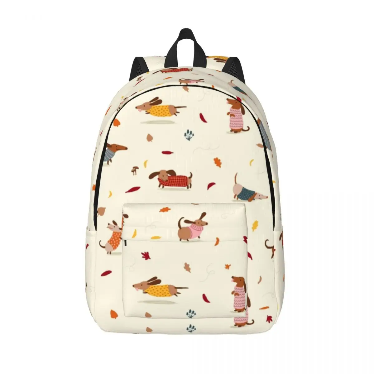 

Cute Dachshunds Puppy Backpack for Boy Girl Kids Student School Book Bags Dog Daypack Preschool Kindergarten Bag with Pocket