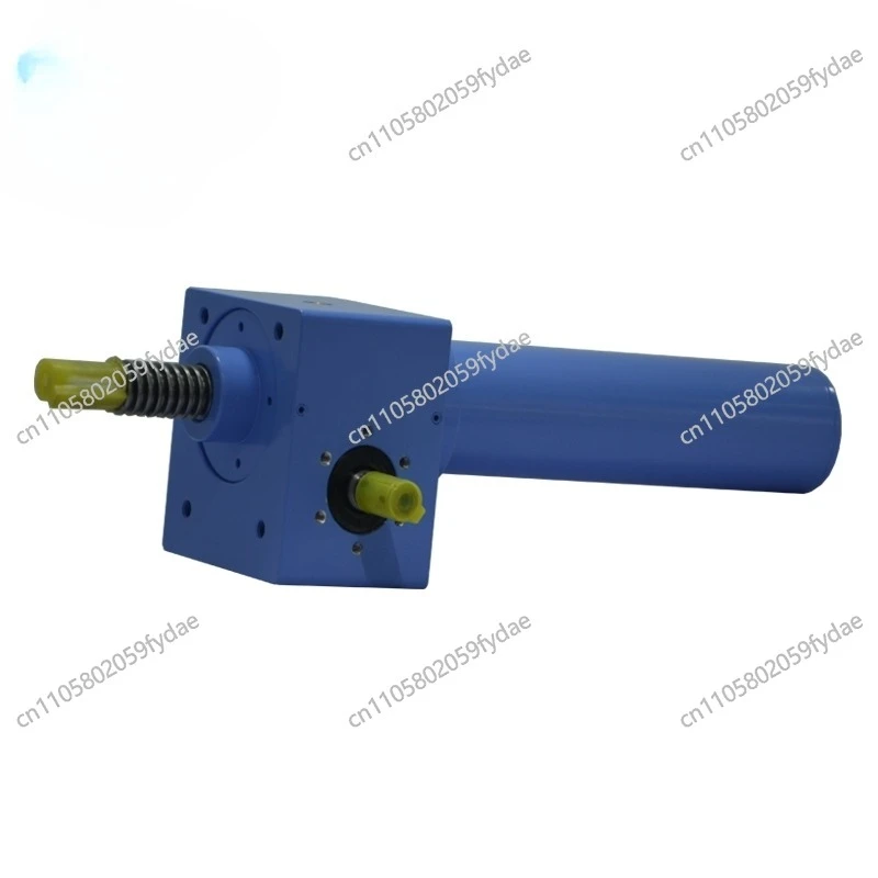 low noise SJA50 large output steel manual lifting trapezoidal worm gear spiral jack sluice scaffold safety