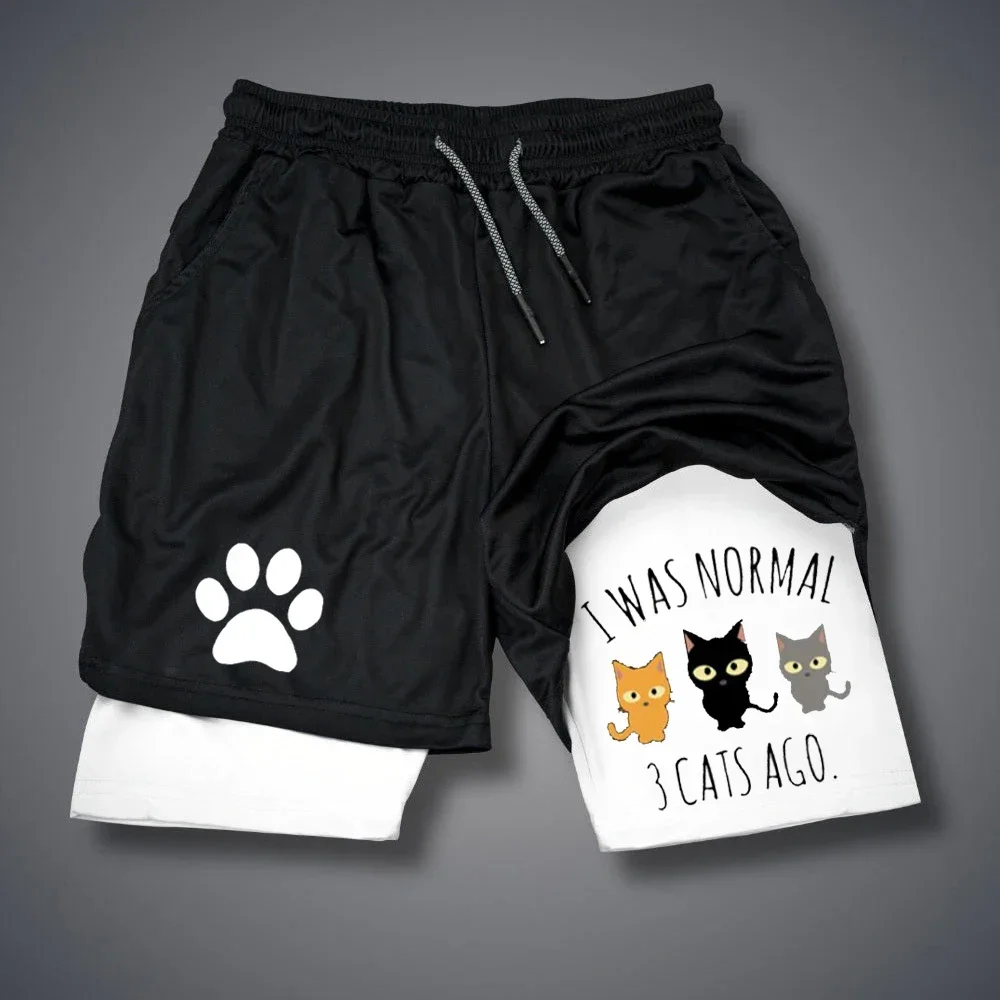 Running dog printed shorts, animal patterned sportswear, Y2K, gym, quick drying, fitness, order directly shipped