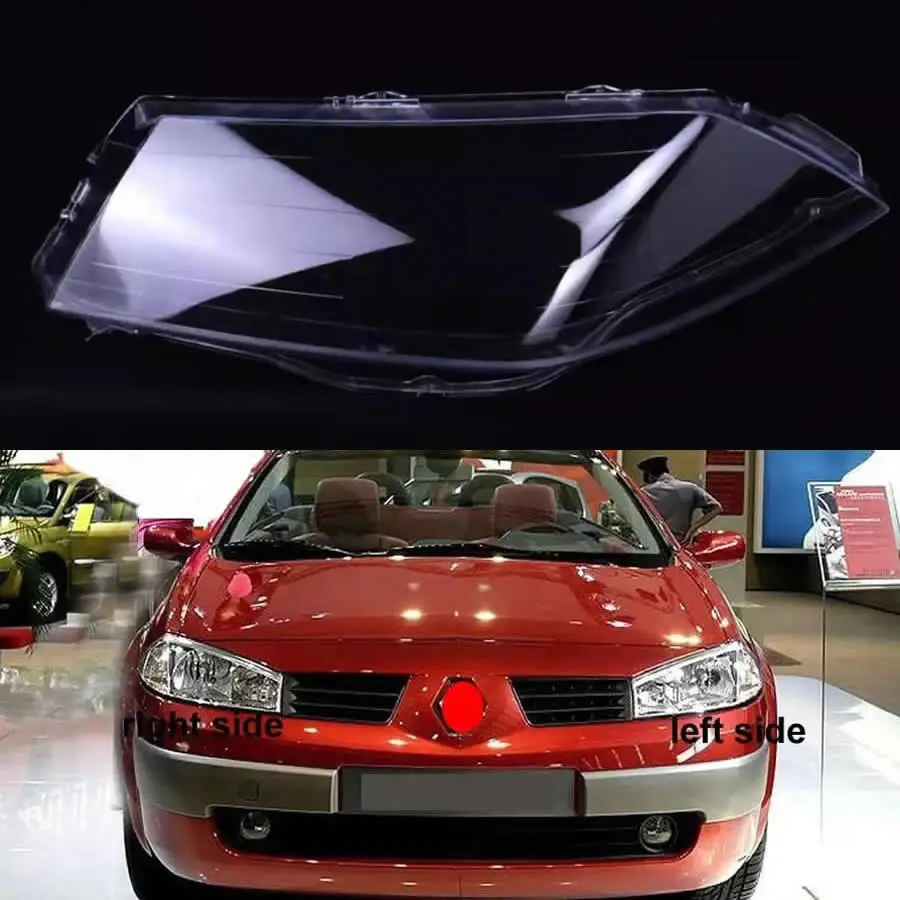

Для Renault Megane 2006-2007: Прозрачный корпус фары, крышка фары, линза из плексигласа, замена плафона фары