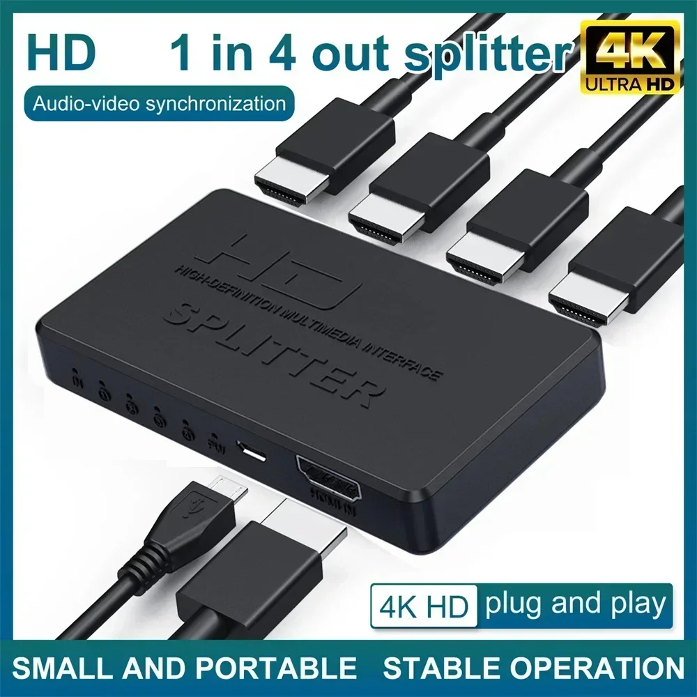 1 In 4 Out Hdmi-Com…