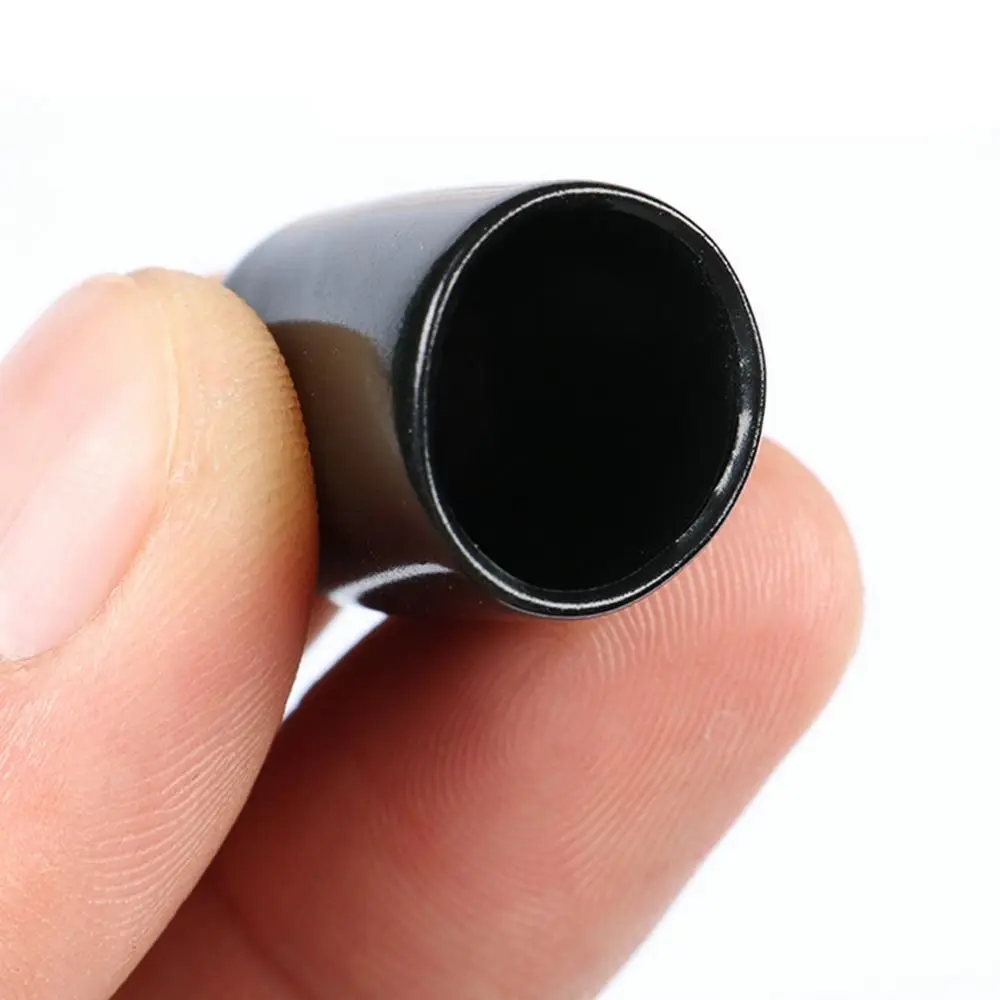 10pcs Replacement Ferrule Tip Cover Slip-on Rubber Head Protector Snooker Billiard Accessories Protective Case