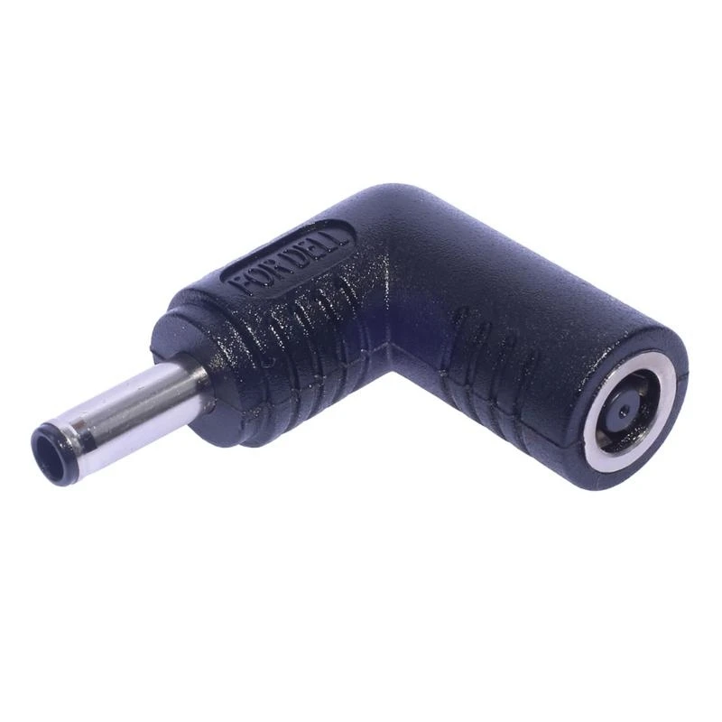

652F Laptops Conversion Head Charging Adapter DC6.0x3.7 Female to 8 Different Size Power Adapters Elbow Plugs 1PC