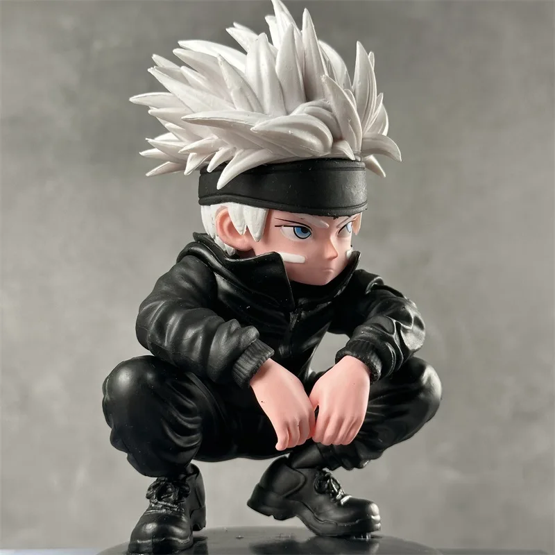 15cm Gojo Satoru Figurki Anime Jujutsu Kaisen Figurka Dekoracja Biurka Kolekcjonerska Model Lalka Ozdoba Samochodu Nowy Rok Zabawki Prezenty