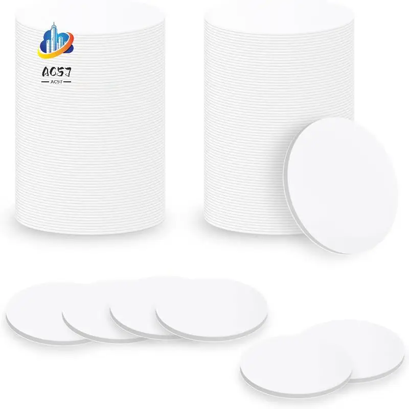 

AC57-55Pcs NFC Tagsntag215 Stickers Chip Round NFC 215 Tag Rewritable NFC Coin Cards Compatible NFC Enabled Mobile Devices