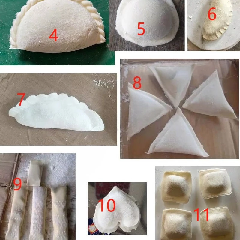 Wonton machine big meat filling roll dumpling making machine