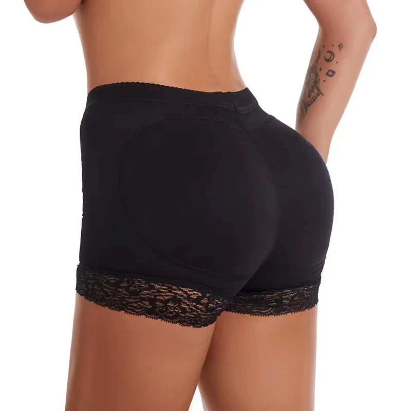 Sexy butt-lifting pants women\'s bottoming, buttocks, buttocks, buttocks, fake butt panties, body sculpting, boxer belly pants