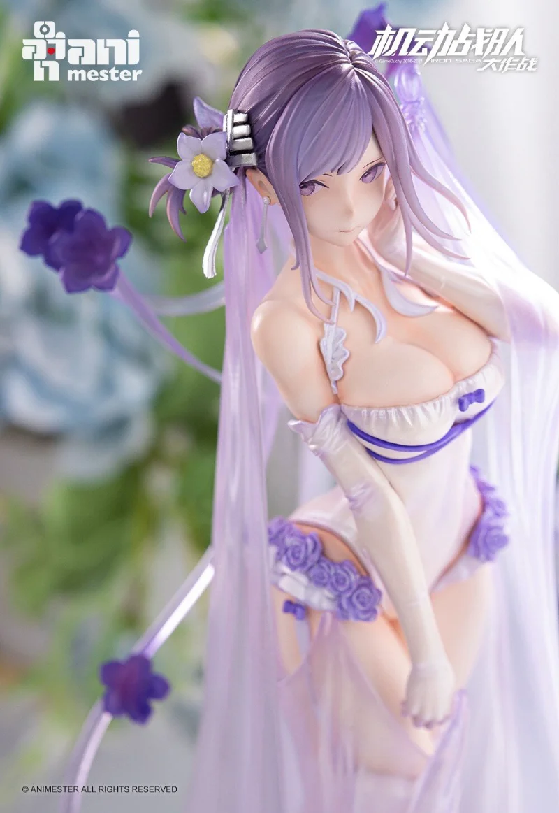 Genuine spot hair, big manga craftsman AniMester mobile team game merchandise Denisha, flower wedding, figure