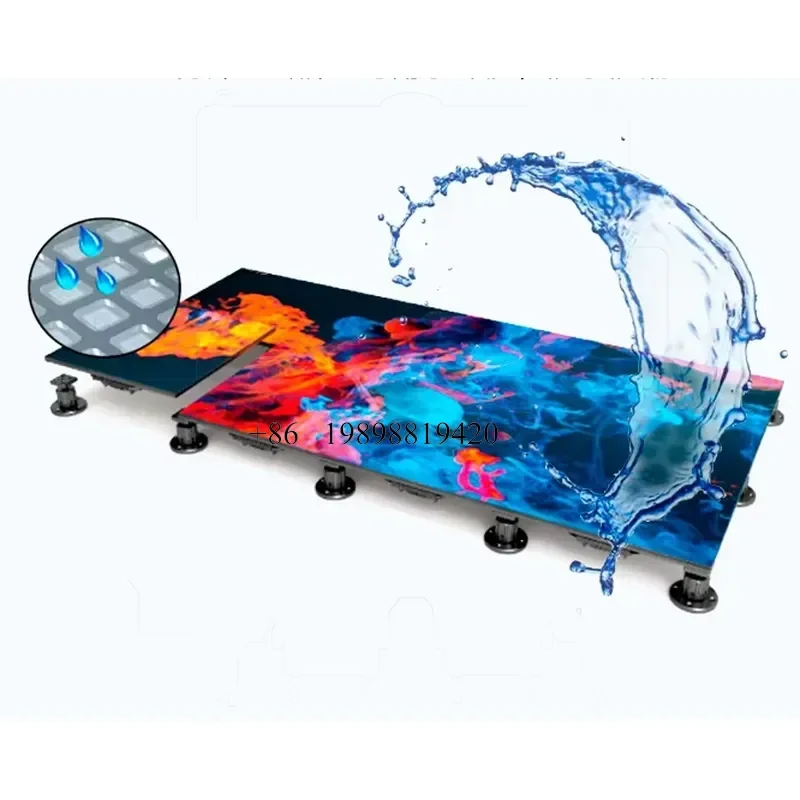 Wmwmnu for LED Floor Tile Screen Display Panel P4.81 Stage LED Panel Dance Floor customized product