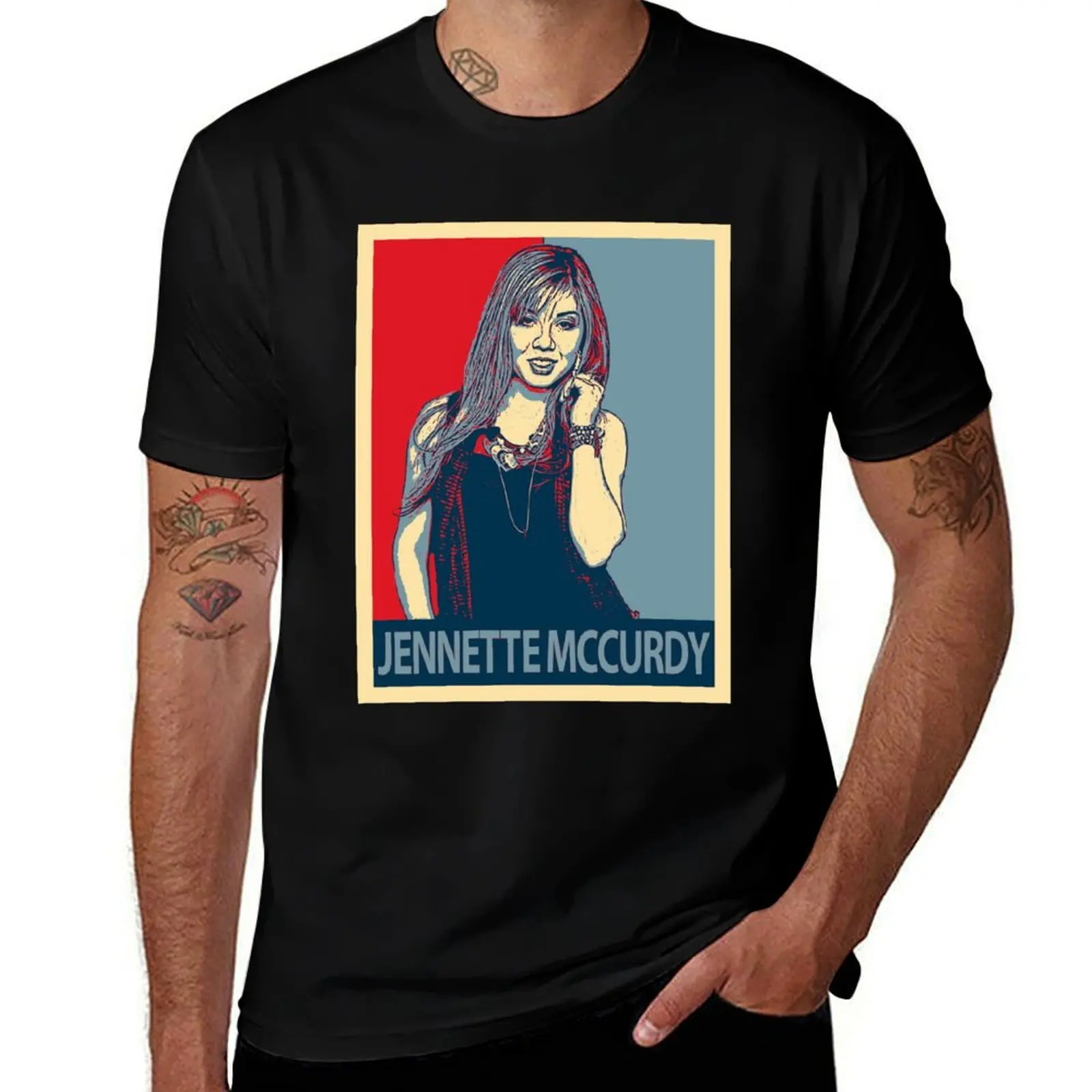 

Jennette Mccurdy T-Shirt Daily Work Short Sleeve Top