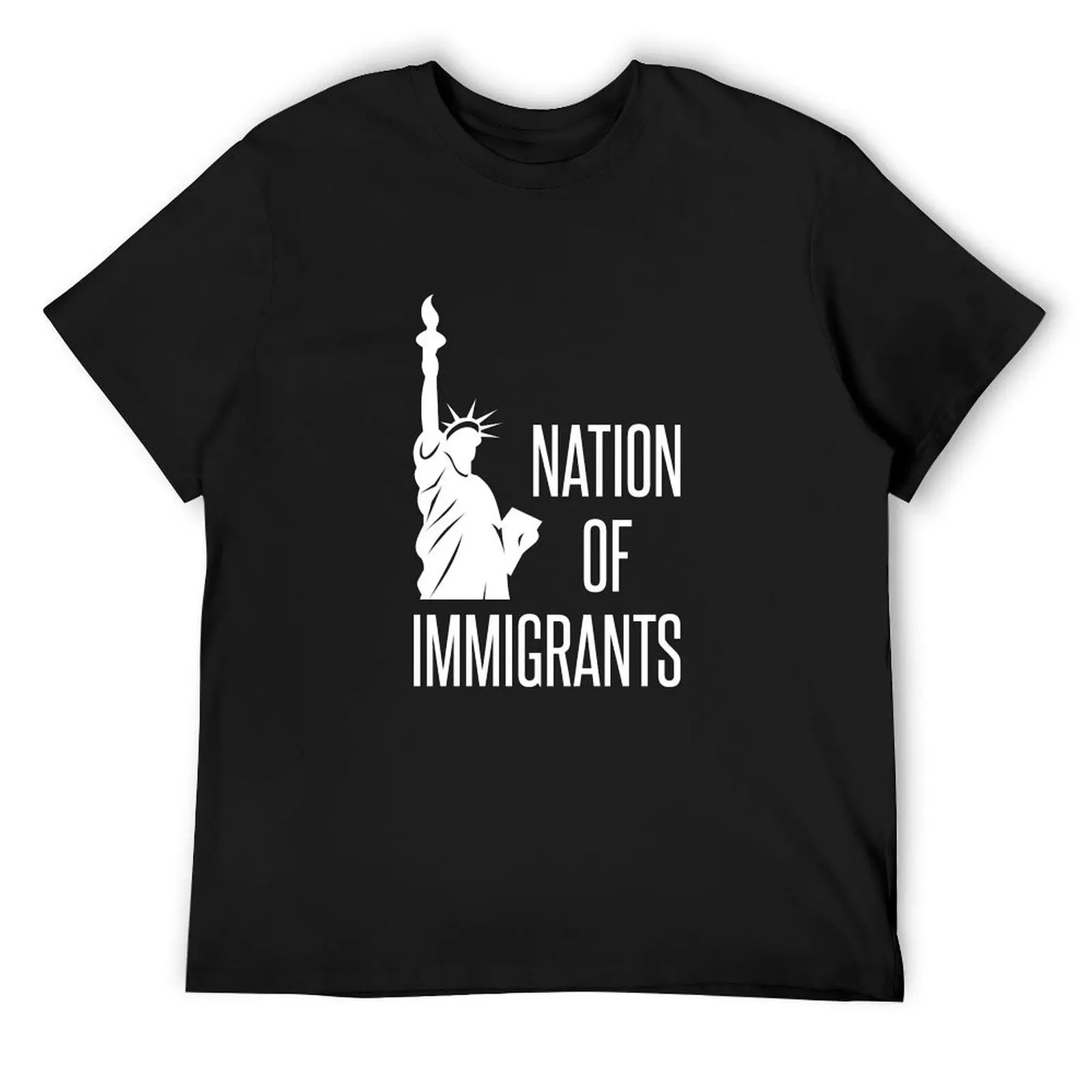 

Nation of Immigrants T-Shirt cute tops Clothing man t shirt Men's t shirts