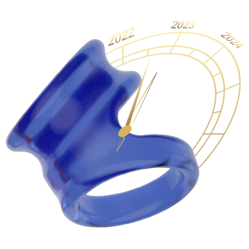 Anillo retardante de eyaculación para pene, erección más fuerte, anillos para el escroto masculino, anillo de pene de silicona para agrandar el pene, juguete sexual para parejas adultas