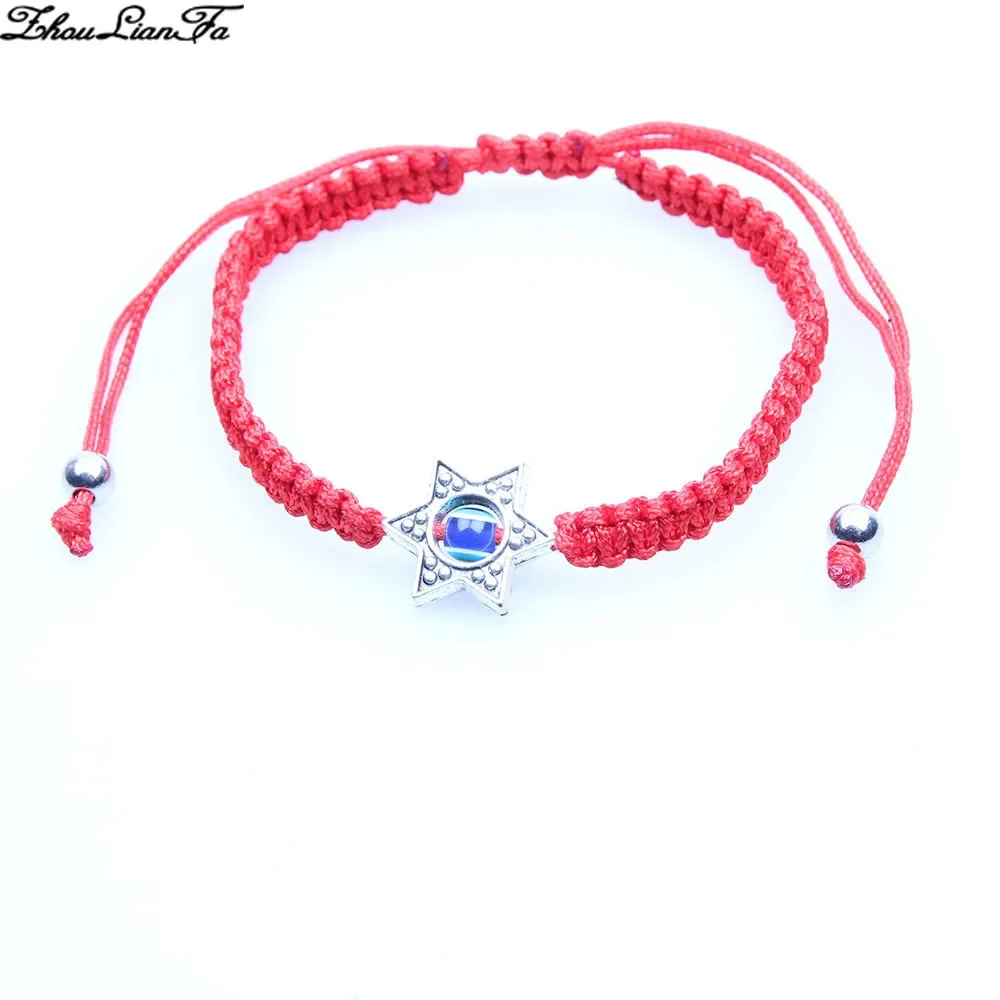 Fashionable Korean Version Fatima Hand Bracelet Local Red Thread Woven Small Gift Perfect For Year Of Fate 2023