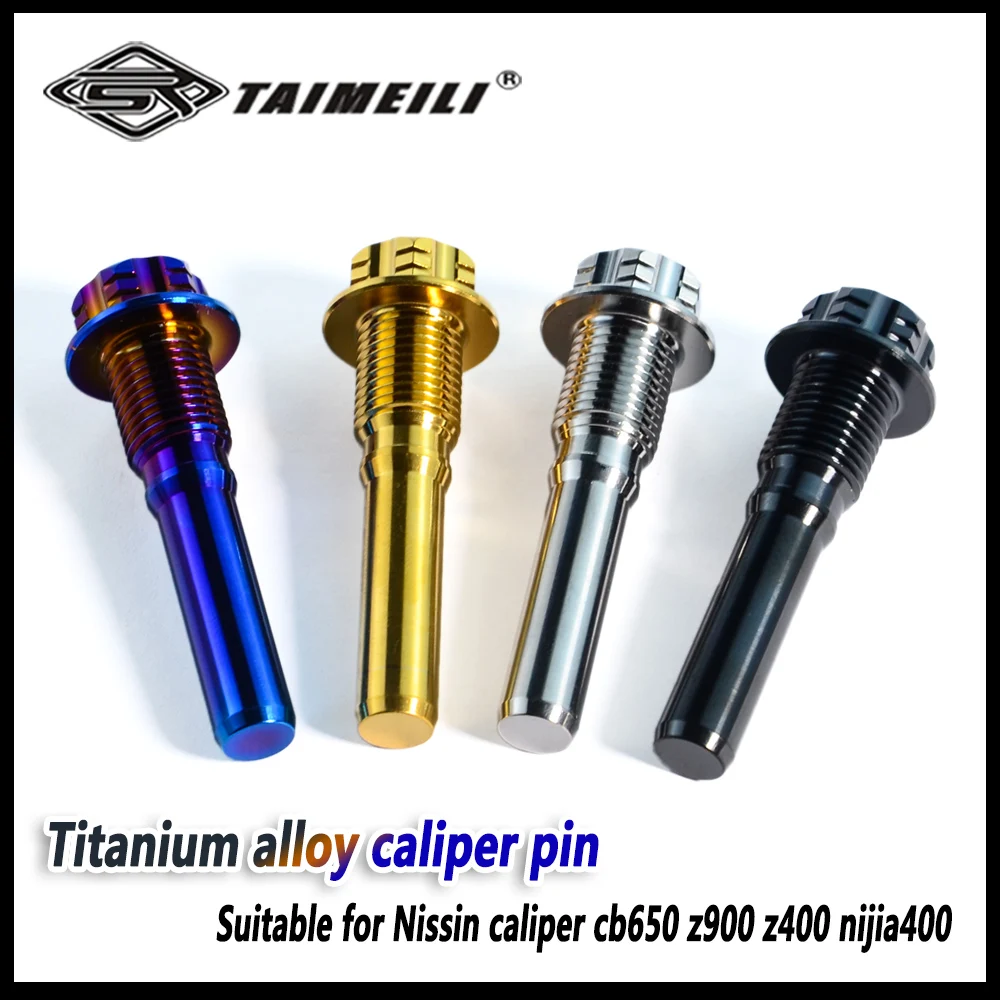 TAIMEILI Titanium alloy caliper screw pins are suitable for Nissin calipers cb650 z900z400 nijia400
