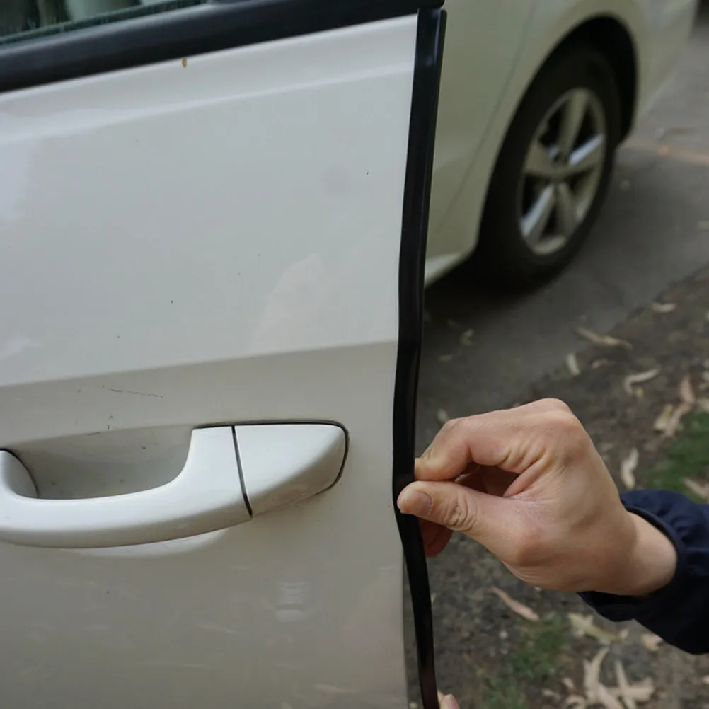 5M Car Door Protector Sealing Strip Anti Scratch Guard for Auto Doors Slim Design Easy Install No Tools Required PVC Door Guards