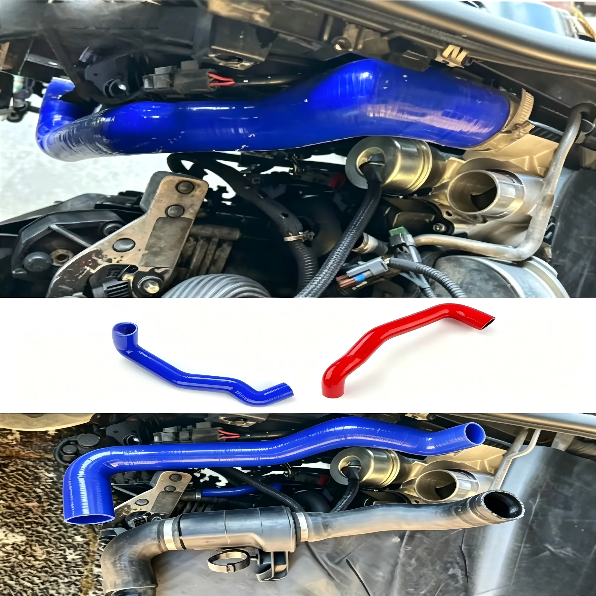 

For 2007 2008 2009 2010 2011 2012 Mini Cooper S R56 R60 Car Silicone Air Turbo Intercooler Resonator Delete Hose Tube Pipe Kit