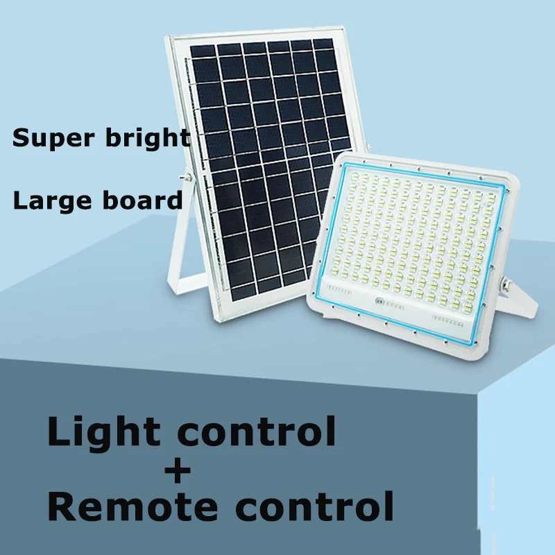 Luces solares de jardín, iluminación impermeable de alta potencia, superbrillante, para interior y exterior, hogar Rural, nuevo tipo dividido