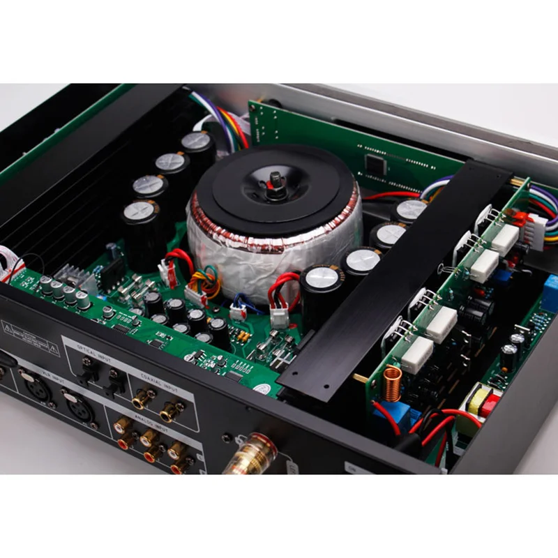 ROYANGES-AMPLIFICADOR DE TS-10 para el hogar, dispositivo de potencia de 150W x 2, con Bluetooth 5,0, clase LDAC A, HiFi, con Control remoto