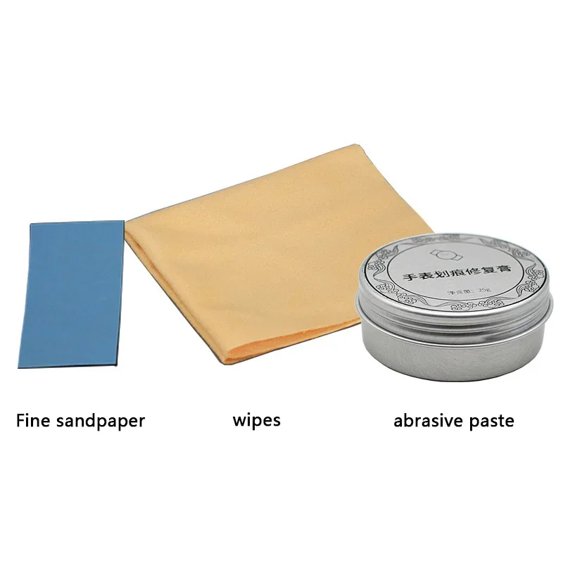 

Цепочка для часов, металлическая, серебряная, ювелирные изделия, разкислительный ремень из драгоценной стали, паста для ремонта царапин из нержавеющей стали, полировальная паста, на заказ