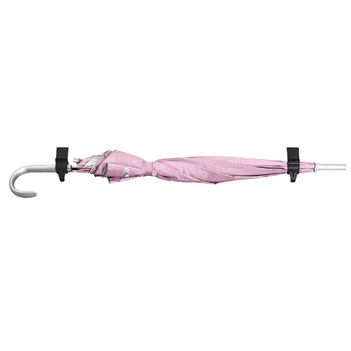 

2Pcs Rain Umbrella Hanger for Car Trunk Black Auto Organizer Hook Storage Holder Mount for Cleaning Cloth and Wet Items