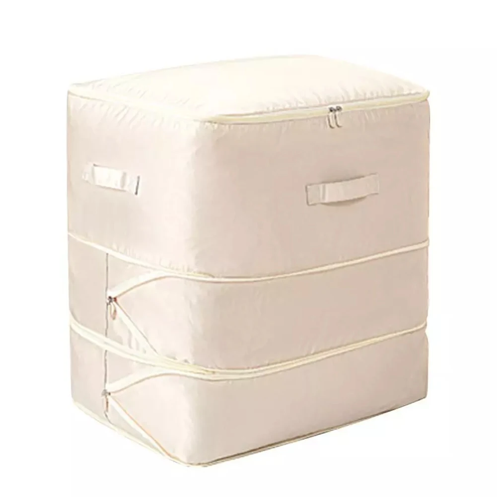 Large Capacity Clothes Storage Bag Ultra Space Saving Cabinet Wardrobe Organizer Quilt Pillow Blanket Organizer Bedding Storag