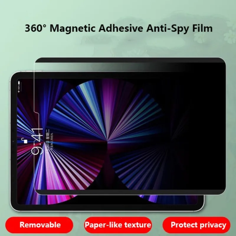 

Антишпионская защитная пленка для экрана iPad 11-го поколения 11 дюймов A16 2025 Air 13 11 7 5 4 3 Pro 2 1 10th 10.9 10.2 9.7 Pro 12.9 Mini 7 6 5 4
