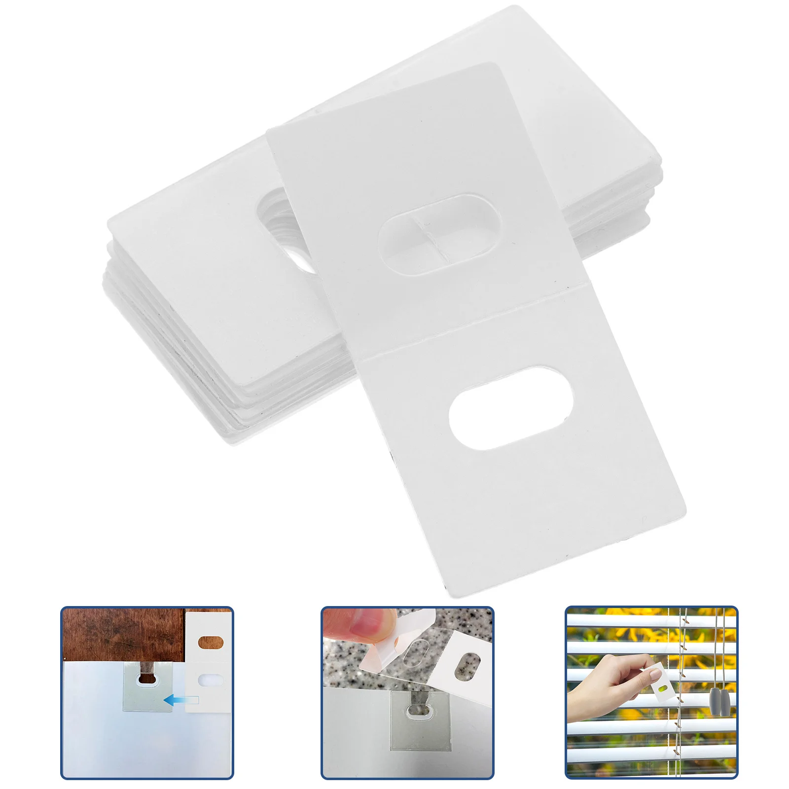 

30Pcs Vertical Blind Repair Tabs Apartment Replacement Slats to Use Long Lasting Home Accessory