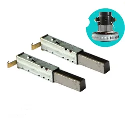 TS-15 Vaccum Cleaner Parts Carbon Brush Replacement for HWX-DW-01L/02L HLX1200-GS-DA 6x8x26mm
