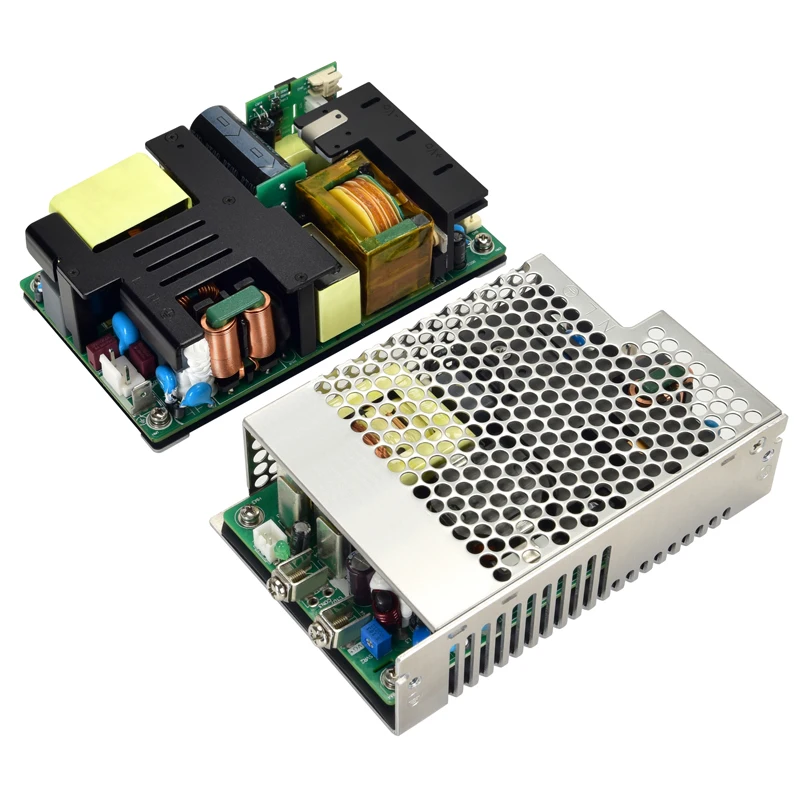 

Open Frame 550W Switching Power Supply PFC Function with 54V DC 12V-54V AC 19V-54V DC Power Driver Modules