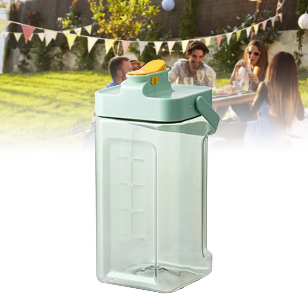 2 Pcs Durable 3.5L Fridge Cold Kettle With Faucet Leakproof Beverage Dispenser Sealed Lid Juice Container For Daily Use