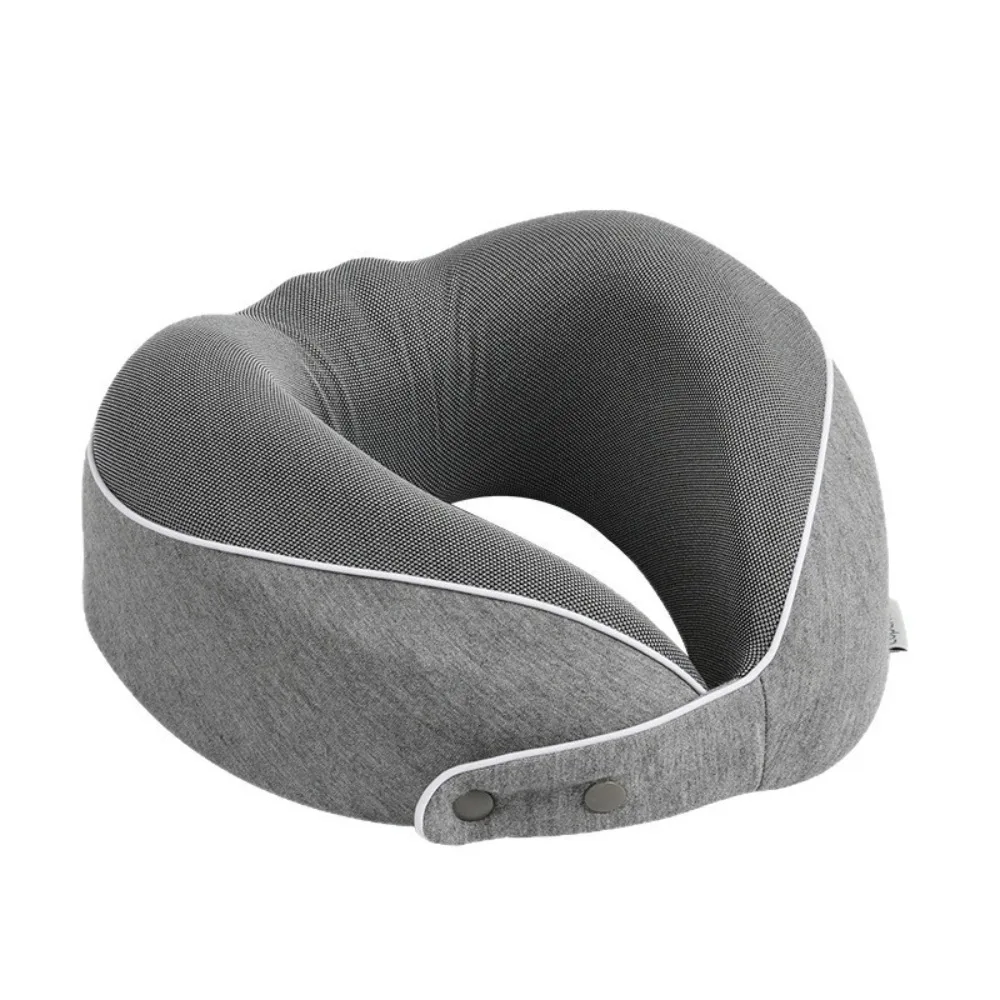 

Neck Support Breathable Fabric U-shaped Pillow Foldable Slow Rebound Neck Pillow With Storage Bag Travel Pillow Business