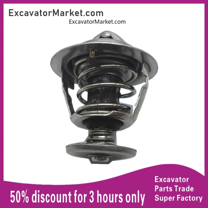 Excavator Accessories 4TNV88 Engine Thermostat For Komatsu pc Cat Hitachi Hyundai Kobelco Sany Kato XCMG Kubota Sumitomo Doosan