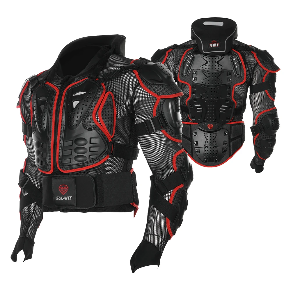 

Men Motorcross Jacket Full Body Protector Clothes Racing Armor Motorcycle Tactical Jackets for Ducati Monster Suzuki KTM Adult