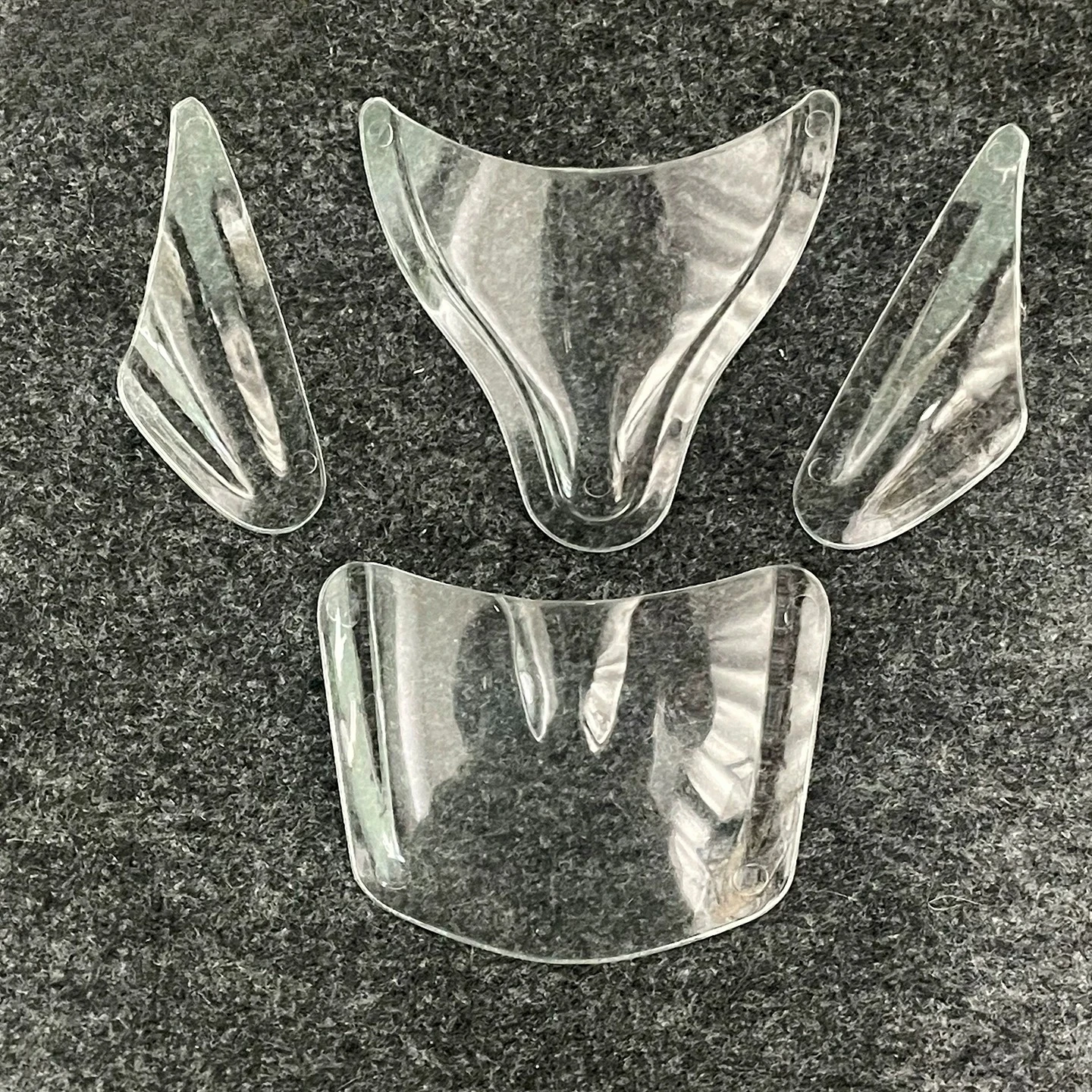 transparent-aerodynamic-front-lip-air-spoiler-mod-accessory-for-rs7k-kc7-gp3-hp7-air-racing-helmet-rear-tail-wing-decor-part