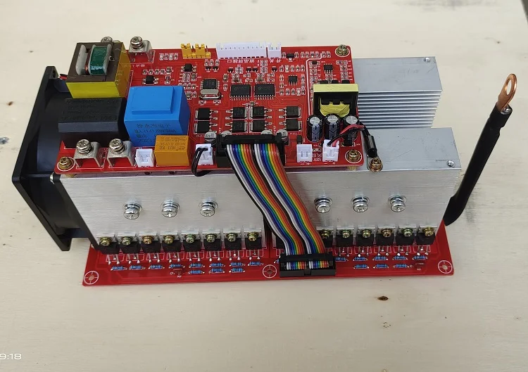 32 tube small tube 12V to 48V sine wave power frequency inverter motherboard PCB circuit board