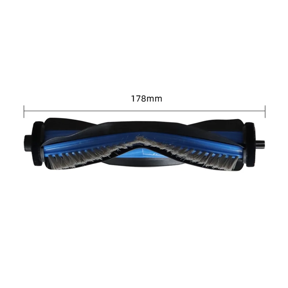 For Ecovacs X9 Pro for For Omni Vacuum Replacement Parts Kit: 1 Main Brush 5 Dust Bags 5 Side Brushes 5 Rollers Total 16 Pieces