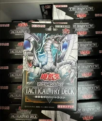 Yugioh KONAMI Duel Monsters TD01 TACTICALTRY DECK Cyber ​​End Dragon TT01 Japanese Collection Sealed Booster Box