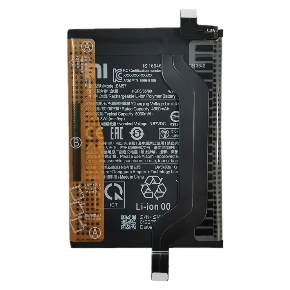 Batería Original BM59 para Xiaomi Mi 11T, 2024 mAh, de repuesto para teléfono de alta calidad, en Stock, envío rápido, novedad de 5000 años