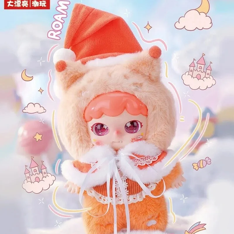 

Joymiya Sweet Tooth Dream Wander 400% Plush Blind Box Cute Doll Soft Stuffed Figure Desktop Ornament Fashion Collectible Toy