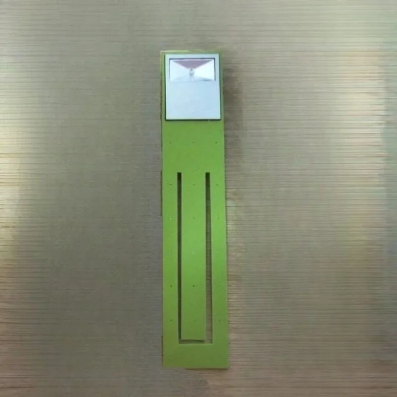 Bending and Folding Orange Green LED Dormitory Reading Bookmark Light Strip with Versatile Night Lighting Book Clip Light