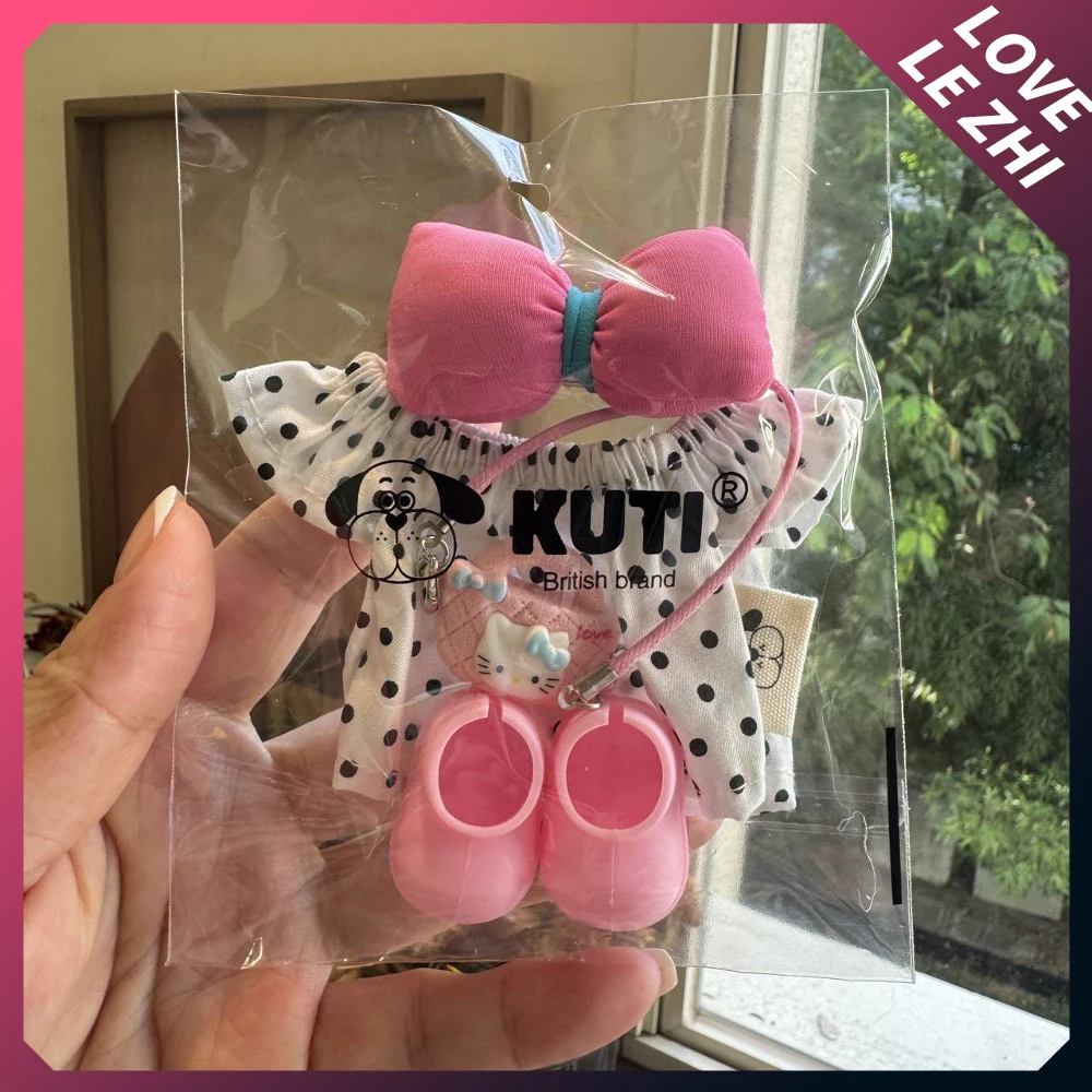 

Beautiful Doll Four Color Style Clothes Set Accessories Kawaii Doll Cross Dressing Polka Point Skirt Shoes Kt Bag Bowknot Set