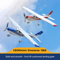 FMS1500mm Cessna 182 Training Electric Remote Control Model Aircraft Fixed Wing Outdoor Performance RC Airplane Model Toy