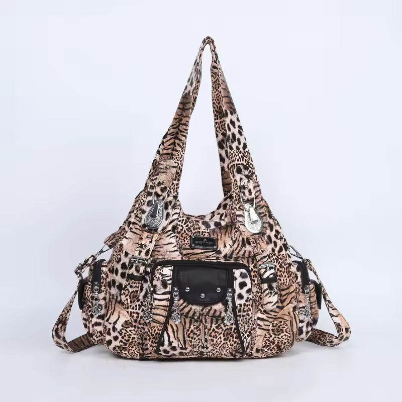 Angel kiss Bag Women Fashion Handbags Women Shoulder Bags PU Leather Handbag Female Satchel Shoulder Purse Bag bolsa feminina - Image 15
