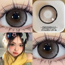 DUOXIU Myopia Contact Lenses for Eyes Color Prescription Korean Pupils Parkas Makeup Accessories 2pcs Beauty Contact Lenses Year