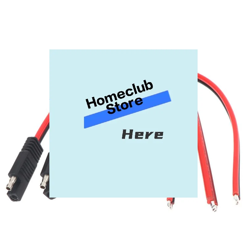 SAE Power Lead 10/12/14AWG Electrical Connector Flame Retardant Wire For Motorcycle Battery Solar Panel Wiring Use【Homeclub】